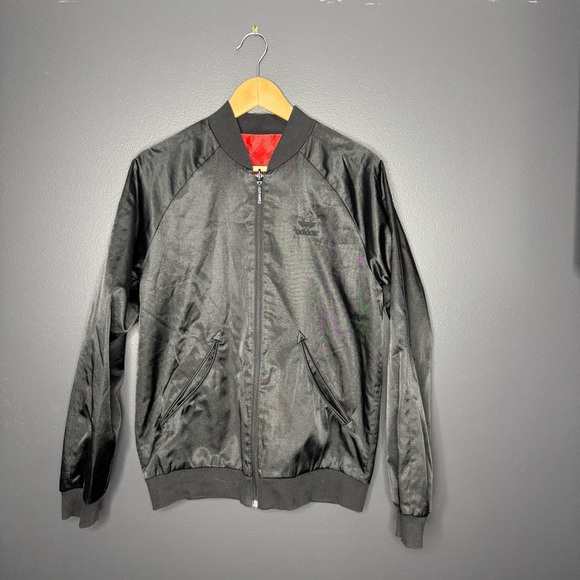 Adidas Year Of The Snake Embroidered Reversible Bomber Jacket Zip Up Small - Picture 1 of 14